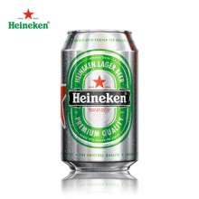 HEINEKEN 喜力啤酒 啤酒 罐装 330ml*24罐